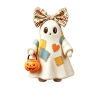 Generisch 2027 Halloween - Colourful, Cute Stress Killer for the Holidays (White, 10 cm)