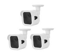 Generisch 3 Pieces Camera Mount 360° Adjustable Wall Mount Camera Mounts Bracket Protective Covers for Outdoor 4 (4th) and (3rd) Camera Wall Mounts (White)