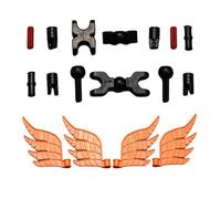 Generisch 3D Action Figure Wings, 3D Printed Wings, Multi-Jointed and Articulated Robot Action Figures, Multi-Jointed Movable DIY Robot for Collectable for Adults, Friends, Girls