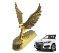 Generisch 3D Car Bonnet Sticker - Metal Coating 9.5 x 3.3 x 7.5 cm | Stable Protection from the Sun with Bonnet Ornament for Automobiles, Saloon Commuting Travel Trips Holiday