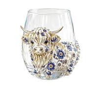 Generisch 3D Glass Cup 3D Cow Cup Stemless Wine Glasses