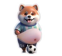 Generisch 3D Puppy Belly Stickers, Squeeze Dog Decal Set, Cute Raised Decorative Sticker Pack, for Kids Teens Adults Party Favours Phone Case Scrapbook Planner Journal Laptop Use Craft Decor