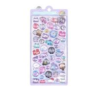 Generisch 3D Sticker - Aesthetic with Strong Adhesion | Cute Mini Bubble Stickers for Children, Classroom, Mobile Phone, School, Party and Small Gift Ideas