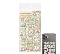 Generisch 3D Stickers, DIY Reusable Stickers - Cute Animal Stickers for Children, for Home, Classroom, Crafts, Diary, Planner, Journal, Mobile Phone, Students, Children