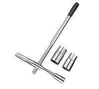 Generisch 4-Way Wheel Cross - Extended Wheel Brace - Heavy Duty Non-Slip Puller Removable Extendable Socket Wheel Tool for and Tyre Change in Punctures