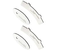 Generisch 4 x Disc Brake Alignment Tool, Disc Alignment Tool, Precision Tool for Bicycle Brake Pads and Rotor, Stainless Steel Prevents Rubbing of the Brake Disc | Road Bike, E Bike