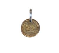 Generisch 5 Pfennig Keyring - Your Personal Lucky Charm, normal