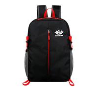Generisch A Dog His Pack and Backpacks Female Waterproof Outdoor Leisure Hiking Backpack with Large Capacity Men's Shoulder Bags, black, Einheitsgröße, Rucksack Backpacks