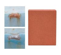 Generisch Abrasive Rubber Block for Sharpening Ski Edges, Deburring Tool, Sharpening Stone for the Edges of Snowboard and Ski, for Snowboarders, Skiers, Park Riders in Pre-Season, in and Garage