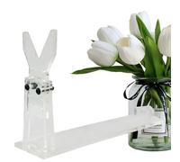 Generisch Acrylic Display Stand - 5-Tier Adjustable Height Stand for Funko, Amiibo, Toys & Shot Glass Collections | Multi-Level Showcase Riser for Shelf Decor, Store Displays & Photography