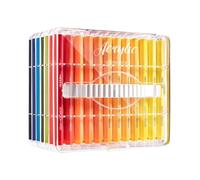 Generisch Acrylic Pens, Pack of 60 Permanent Brush Tips, Ceramic Painting Pens, Dries Quickly for Artists, Adults, Students, Drawing, Painting on Various Surfaces, Art Supplies