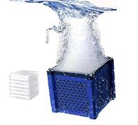 Generisch Activated Carbon Aquarium, Clever Cube Activated Carbon Horse Filter Cube, Water Trough Purifier Cube, Activated Carbon Filter Horse Drinks, for Ponds, Aquarium, Storage Tank (1 Piece)