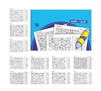 Generisch Activity Book for Children to Search | Interactive Educational Assignment Game, Early Education Puzzle Book, For Home Lessons Nursery Holiday Classroom Birthday Christmas