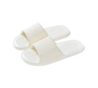 Generisch Acupressure Massage Slippers Therapeutic Reflexology Sandals for Foot Acupoint Massage Shiatsu Arch Pain Relief Non-Slip Massage Shoes for Bathtub Shower, Z4 White, 8 UK