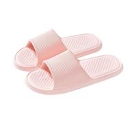 Generisch Acupressure Massage Slippers Therapeutic Reflexology Sandals for Foot Acupoint Massage Shiatsu Arch Pain Relief Non-Slip Massage Shoes for Bathtub Shower, Z4 Pink, 4 UK