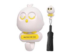 Generisch Adhesive Hook, Key Holder with Cute Bird Design and a Winking Motif, Heavy Duty Adhesive Hooks, for Shower, Bathroom, Kitchen, Door, Towel, Purse, Hat