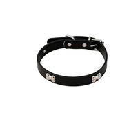 Generisch Adjustable Nylon Bone Collar for Small to Medium Puppies Comfortable for Walking Outdoor Training (B, 37cm)