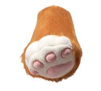 Generisch Adorable Cat Mid Calf Cosplay Boots Designed for Anime Conventions Costume Parties, brown, 2/2.5 UK