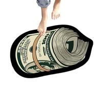 Generisch Aesthetic Rugs for Bedroom, Floor Rug, Money Rug, Soft Crystal Velvet Kitchen Rug, Non-Slip Money Rug, Aesthetic Room Decoration, 19.7 x 31.5 Inches