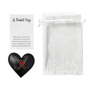 Generisch Affirmation Cards - Inspirational Heart Shaped Positive Postcards, Encouraging Gratitude Message Set, Self Motivation Deck | For Daily Mindset Practice in Home Office, Friends