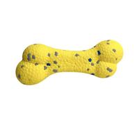 Generisch Aggressive Chew Toy - 7.87 Inches, Indestructible Football, Interactive Fetch with High Elasticity, Robust Biting Bone for Large Breeds, Orange, for Park and Suitable