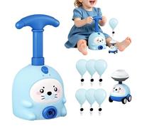 Generisch Air Pump Balloon Rocket Toy - Challenging No Batteries Required with Hand Pump, Balloon Start Play Set for Outdoor | For Primary School Students in the Garden and Classroom for Parties