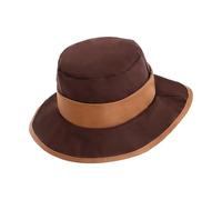 Generisch Alcohol Hat Fishing Hats for Oktoberfest Parties, Adjustable 2025 Hat, Summer Outdoor Festival Hat, Casual Unisex Cap with Wide Brim Fishing Hat, Floral Pattern, brown, 56.0 cm