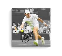 Generisch Alex De Minaur Art Poster on Tennis Wall Art Canvas Print Artwork Bedroom Living Room Decoration 20 x 20 inches (50 x 50 cm)