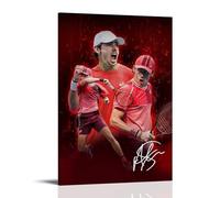 Generisch Alex De Minaur Poster of Tennis Stars Canvas Room Beautiful Wall Art Prints Home Modern Decorations 20 x 30 Inches (50 x 75 cm)