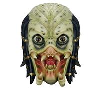 Generisch Alien Mask Latex Full Face Cover Alien vs. Predator Costume Hood for Halloween
