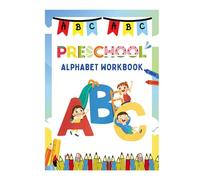 Generisch Alphabet Tracing Book, Reusable Letter Workbook, Educational Learning Toys, Early Writing Practice Tool, Ideal for Homeschool Supplies, Activities 9.45 x 6.69 Inches