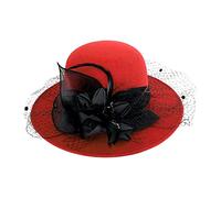 Generisch - and Winter Flowers for Women Round Top Casual Basin Cap Melon Waterproof Hat