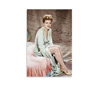 Generisch Angela Lansbury Poster Famous Stars Wall Art Canvas Print Artwork Bedroom Living Room Decoration 16 x 24 Inches (40 x 60 cm)