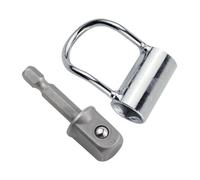 Generisch Angle Stop Valve Key, Wrench for Plumbers, Hand Tool for Repair of Valves, Pipe Installation and Removal of Compression Rings for Bathrooms and