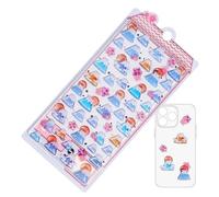 Generisch Animal Stickers, Raised 3D Relief Decorative Cute Decal - 3D Cartoon Animal Sticker | For Luggage Notebook Envelope Glasses Tablet Planner Water Cup Laptop Guitar Case, a, see description