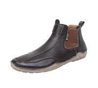 generisch Ankle Boots Men's Waterproof - Men's High-Top Leather Boots Faux Leather Ankle Boots Non-Slip Hiking Boots Without Laces Trekking Shoes Soft Leather Boots Outdoor Shoes, brown, 7 UK