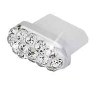 Generisch Anti Dust Connector Plug Cover, Type C Dust Plug Pendant | Type C Rhinestone Dust Plug | Phone Charging Port Cap Protector for Most Mobile Phones
