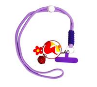 Generisch Anti-theft mobile phone strap, cute anti-fall duck chain, mobile phone strap with animal pendant, for women, girls, students, everyday commuting, shopping, travel, backpack, handbag, Siehe