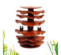 Generisch Aquarium Cave | Suction Cup Betta Cave Aquarium Decoration, Shelter For | For Hiding, Rest, As A Retreat, For Breeding And For