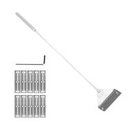 Generisch Aquarium Scraper for Glass Aquariums | with Replacement Blades, Mud Scraper and Aquarium Glass Cleaner - for Limescale Deposits, Mud, Moss, Deposits, Restoration and Maintenance