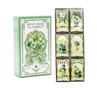 Generisch Arcana Deck - Tarot Divination Card Set, Fortune Pack, Illustrated Oracle Insight Design Style, Psychic Development Tool for Practice Use, Tarot Item, Meditation Dream Use