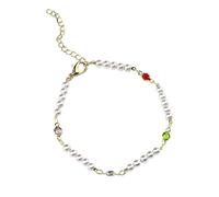 Generisch Armband Schrittzähler Ohne Handy Süßes Damen-Armband, Geschenk, 1 piece, modisches Legierungs-Strass-Dekor-Armband für Frauen für Armband Schrauben, Einheitsgröße, Zinc alloy, No gemstone