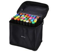 Generisch Art Marker | 40 Colours Pen Set with Double Tip, Quick-Drying Double Tip for Scrapbooking, Journaling, School, Home, Art Lessons, Adults