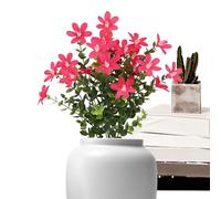 Generisch Artificial Flowers Artificial Yellow - Artificial Plant Orchids Artificial | Flussi Di Campo Finto Per La Scrivania, Iori Di Campo Finti Decorativi, Decorazioni Da Tavola Simulate Per Un