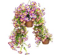 Generisch Artificial Glory Winds - Realistic Silk Eucalyptus Leaves, Artificial Flower Vines as Decoration, for Balcony, Patio, Wedding, Home, Indoor and Outdoor Garden, Farmhouse