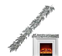 Generisch Artificial Pine Branches | 200 cm Realistic of Cedar as Decoration, Branches for Christmas Trees, for Home Decoration, Front Door, Fireplace, Garden, Yard, Wall and