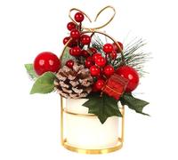 Generisch Artificial Plants for Indoor Use, Pine Cones Vase Decoration, Artificial Plants for the Home, Table Decoration, Home, Christmas Decoration, Bedroom, Office, Bathroom