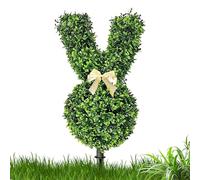 Generisch Artificial Rabbit Tree, Decorative Figures in Rabbit Shape with Rod for the Garden, Rabbit Decoration for Outdoor Use, for Garden, Patio, Yard, Farmhouse, Lawn, Front Door
