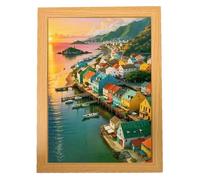 Generisch at Home Photo Frame, Secret Photo Frame with Discreet Safe - Secure Concealed Box for Hiding Valuables at Home with Security System