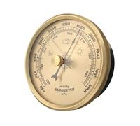 Generisch Atmospheric Pressure Gauge - Black Pressure Gauge Gauge Outdoor Power Tool Travel Tool Marine Boat Aid | Outdoor Press Monitor Black To Support The Wild